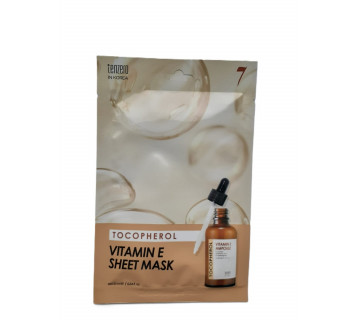 Tenzero tocopherol vitamin E ampoule sheet mask маска для лица с витамином E