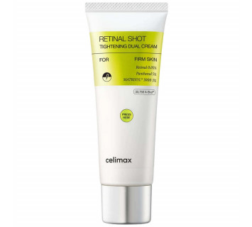 Celimax the vita-a retinal shot tightening dual cream двойной крем с ретиналем и пептидами 50мл